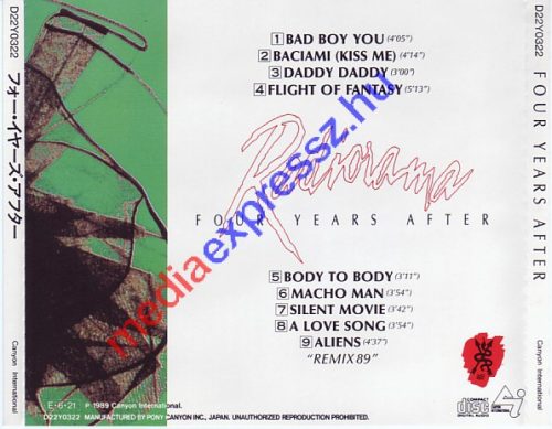 Radiorama ‎– Four Years After *** 