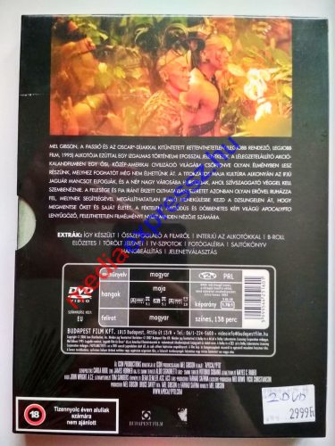 Apocalypto duplamlemezes változat digipack papírtobozos 