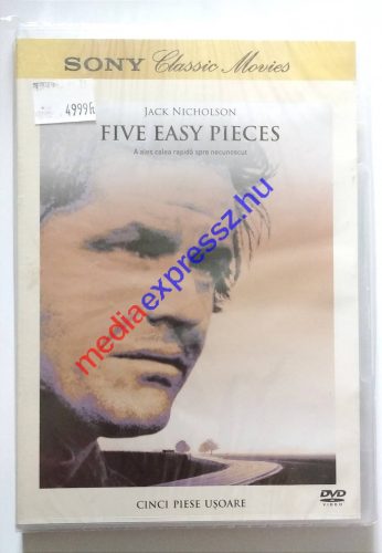 Five Easy Pieces  (Öt könnyű darab) román dvd  (magyar felirat nyelv és felirat van rajta)