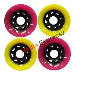   Powerslide Juicy Susi - Shady Lady 60x45mm / 78A yellow/pink 4 db