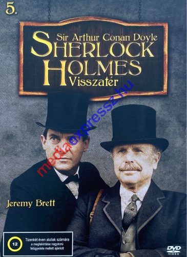 Sherlock Holmes visszatér 1,2,3,4,5 (5db DVD)