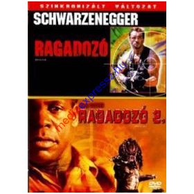   Schwarzenegger - Ragadozó/ Ragadozó 2 (2 db DVD) - Szinkronizált változat