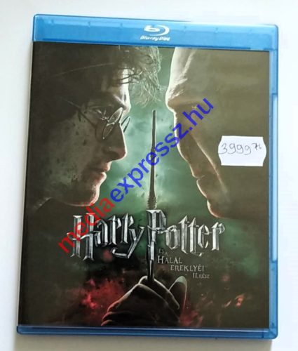 Harry Potter és a Halál Ereklyéi 2. rész  blu ray ( 2 lemezes)