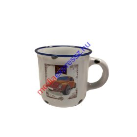 Retro autós (Volkswagen) Espresso kerámia kávéscsésze 