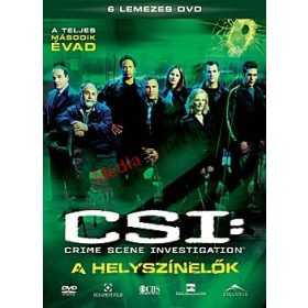 CSI - A helyszínelők 2. évad (6 DVD)