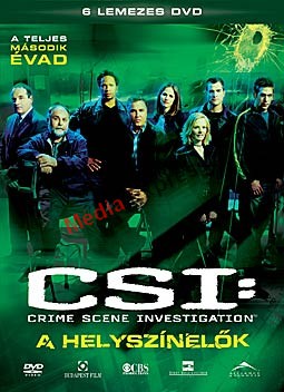 CSI - A helyszínelők 2. évad (6 DVD)