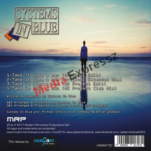 SYSTEMS IN BLUE - Take it a man (maxi CD )