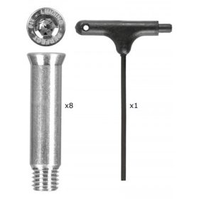   Luigino Tengely 8mm - 8db / szett  (Luigino Axle kit 8mm+4 mm)