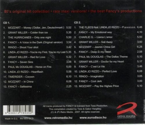 Fancy Presents - Retro Disco Show 80's (2 CD)