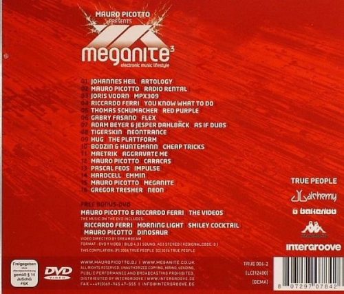 Mauro Picotto - Meganite3 (CD+DVD)  **** (Dupla lemezes)