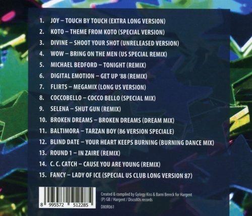 Disco 80'S RARE & SPECIAL VERSIONS VOL.1.
