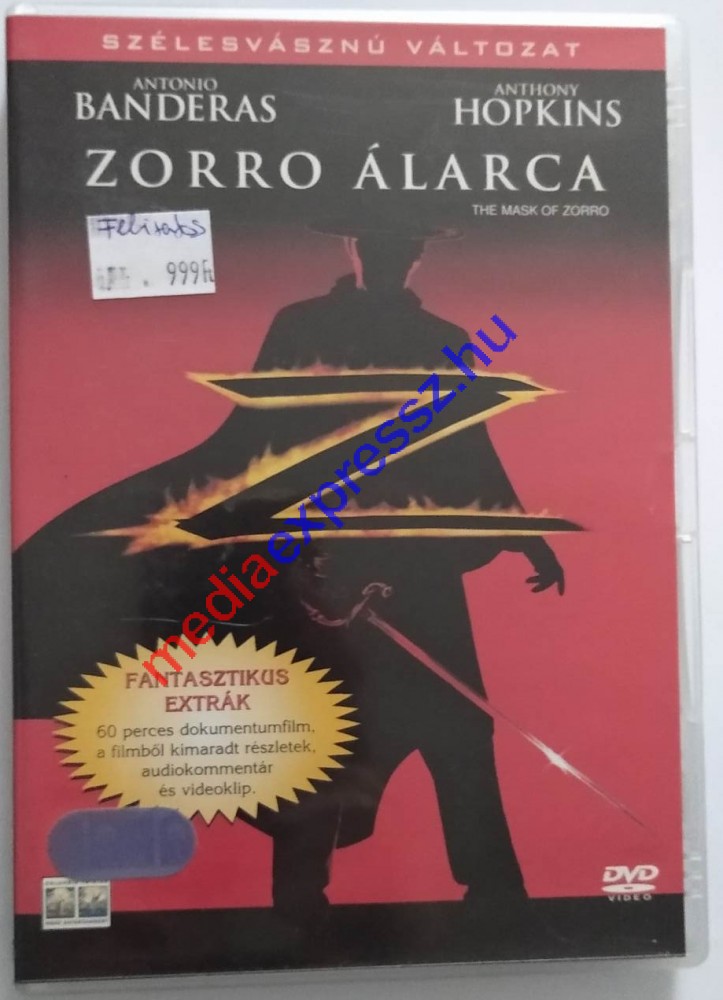 Zorro álarca (Használt)