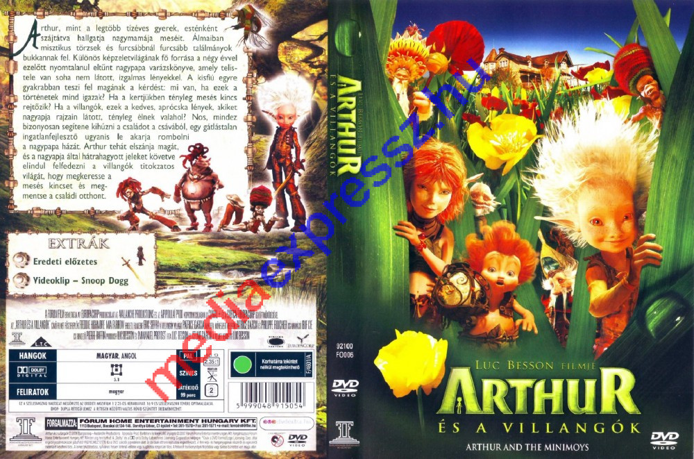 Arthur és a villangók (Használt)