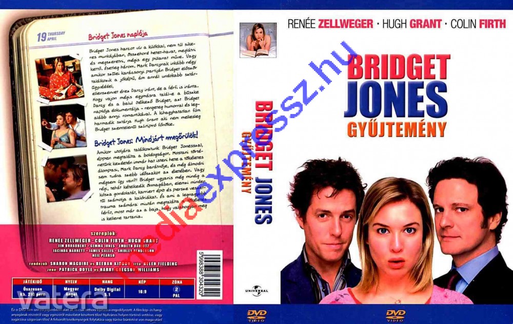 Bridget Jones gyűjtemény (2 DVD)