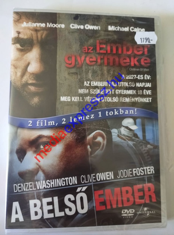 Az ember gyermeke / A belső ember (2 film, 2 lemez, 1 tokban)