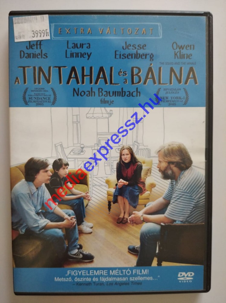 A tintahal és a bálna (használt) A tintahal és a bálna (használt)